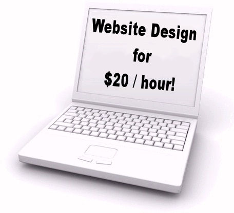 Website Design for $15/Hour